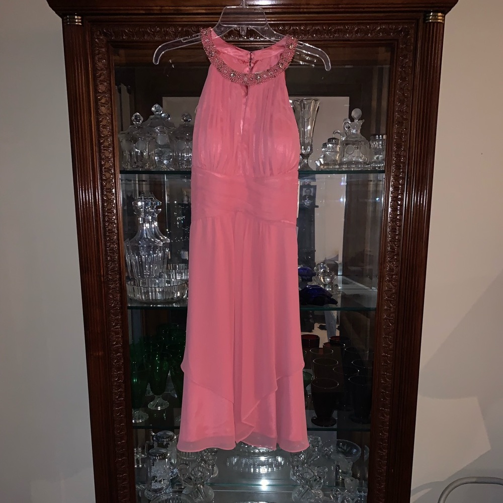 Beautiful Eliza J coral dress